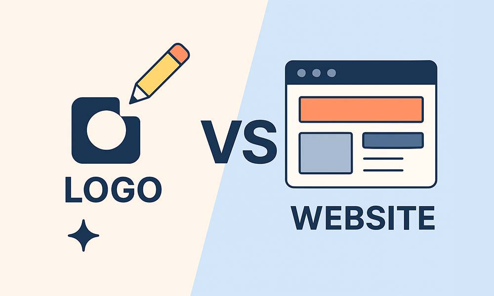 What Should You Invest In First? A Logo Design Or Website  Design?